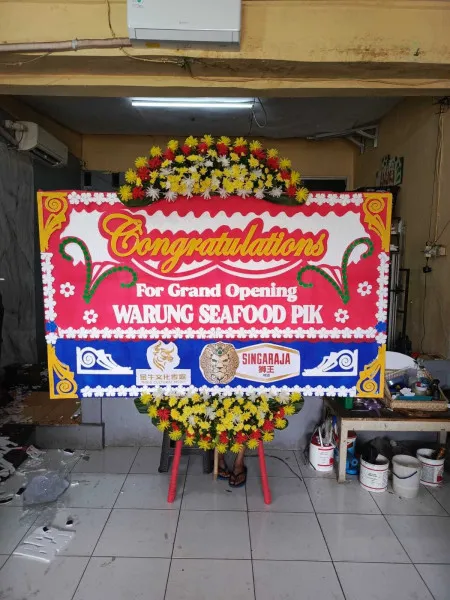 Papan Bunga Ucapan Selamat Meruya Utara